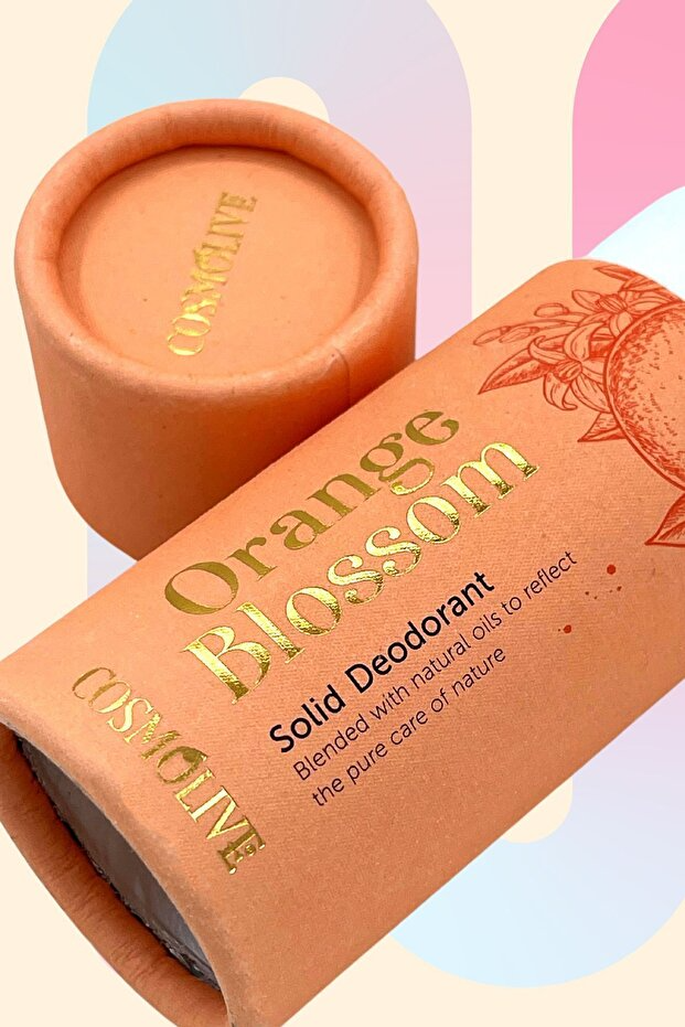 Cosmolive Doğal Roll On | Koltuk Altı Deodorant | Organik | Kokusuz | Portakal Çiçeği | Rolon | 80 gr