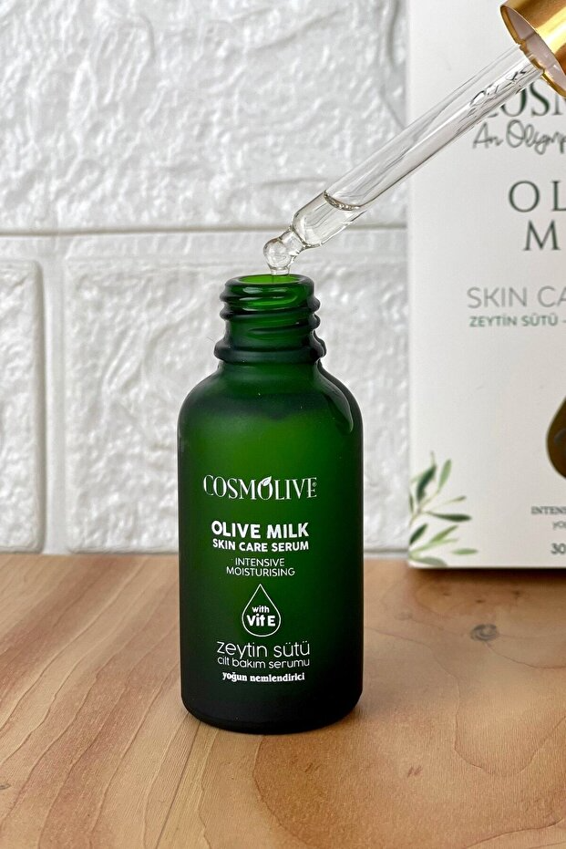 Cosmolive Cilt Serumu | Zeytin Sütü | Göz Çevresi Ve Cilt | Yoğun Nemlendirici | Besleyici | 30 ml