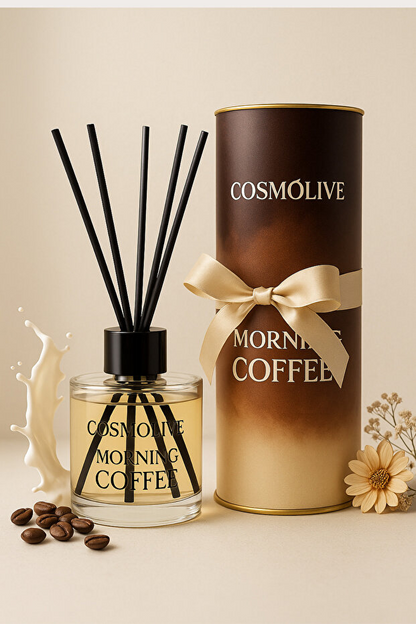 Cosmolive Oda Kokusu | Bambu Çubuklu | Kahve & Süt Kokulu | 100 ml