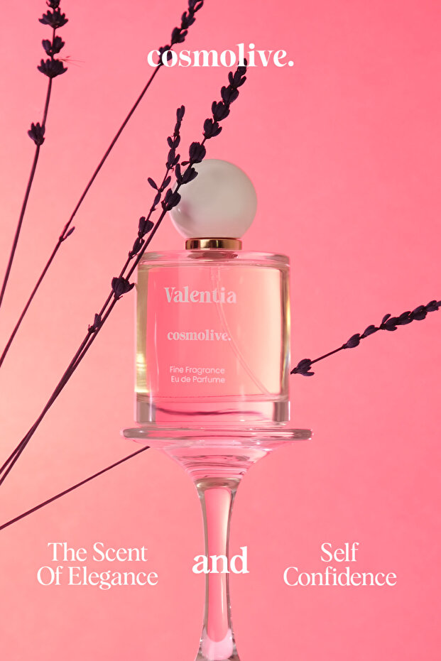 Cosmolive Goddess Valentia Kadın Parfüm | Kalıcı Koku | Yüksek Esanslı Özel Tasarım Parfüm