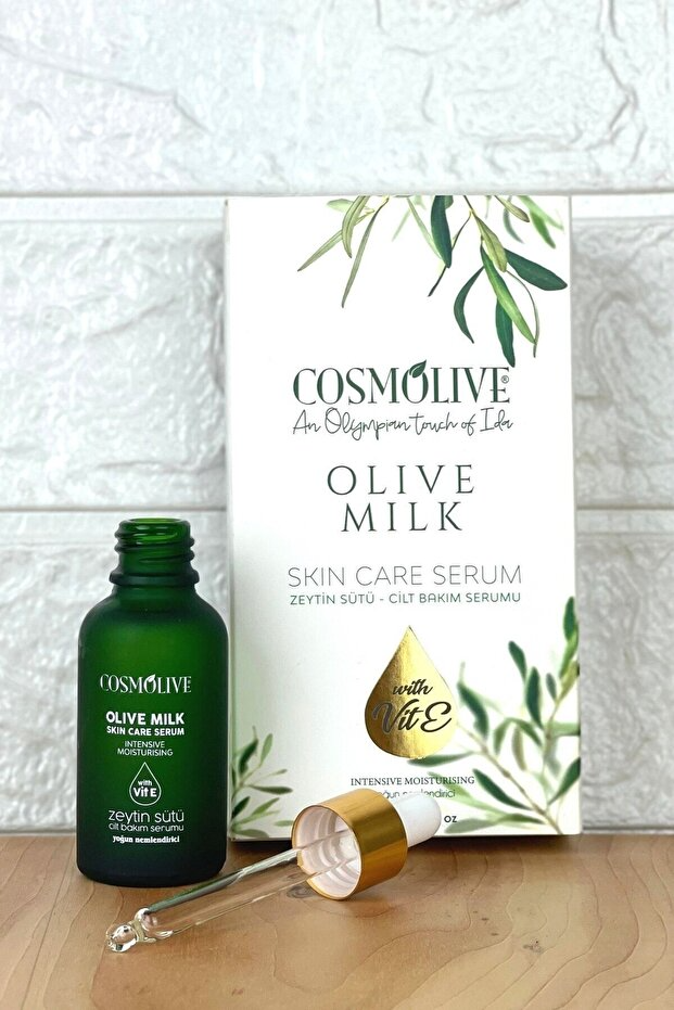 Cosmolive Cilt Serumu | Zeytin Sütü | Göz Çevresi Ve Cilt | Yoğun Nemlendirici | Besleyici | 30 ml