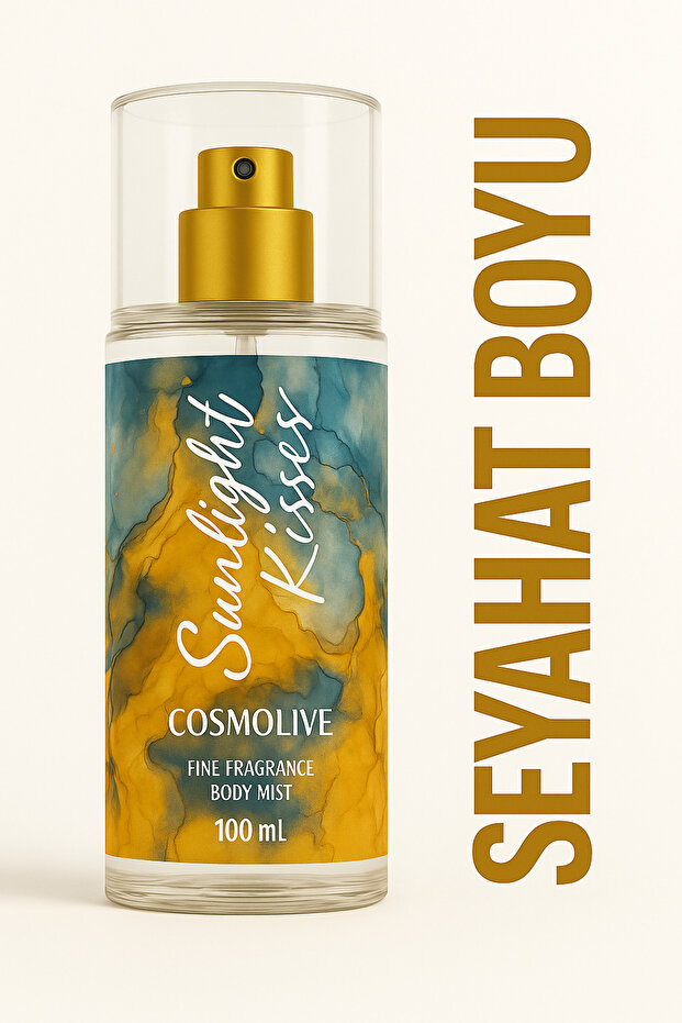 Cosmolive Seyahat Boy Body Mist | Eau Des Vahines | Sunlight Kisses | Kadın | Vücut Spreyi | 100 ml