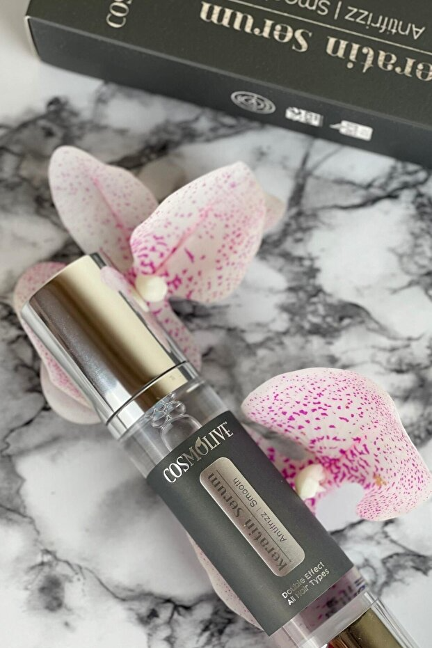 Cosmolive Saç Bakım Yağı | Keratin Serumu | Onarıcı | Canlandırıcı | Hızlı Uzatma | Cilt Yumuşatıcı | 50 ml