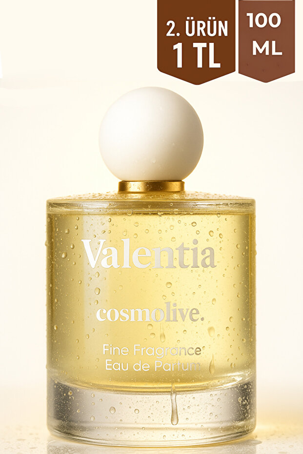 Cosmolive Goddess Valentia Kadın Parfüm | Kalıcı Koku | Yüksek Esanslı Özel Tasarım Parfüm