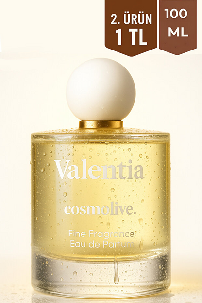 Cosmolive Goddess Valentia Kadın Parfüm | Kalıcı Koku | Yüksek Esanslı Özel Tasarım Parfüm