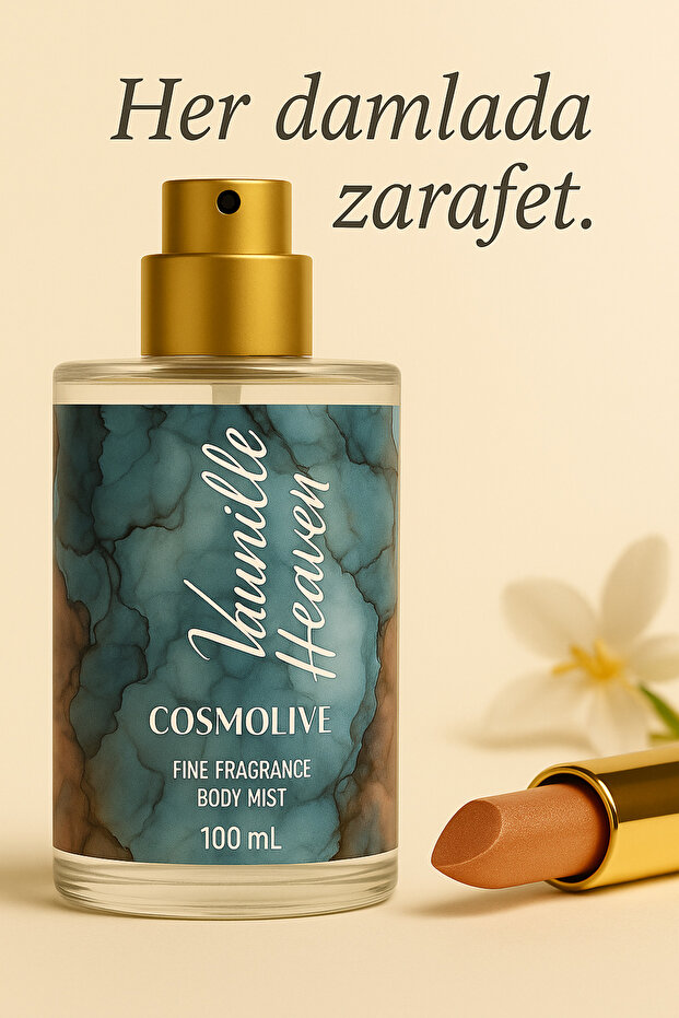 Cosmolive Vücut Spreyi Body Mist | Amber Romance | Vanilla Heaven | Seyahat Boy | Nemlendirici