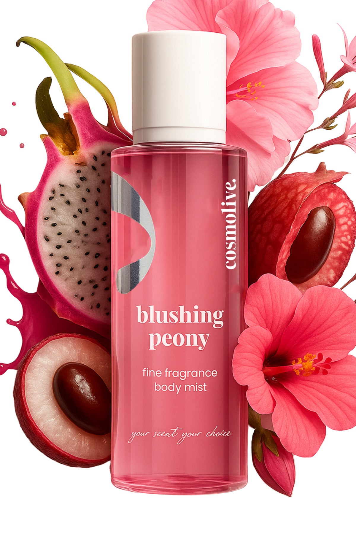 Cosmolive Brazilian Crush Cheirosa 68 Blushing Peony Daily Body Mist Spray