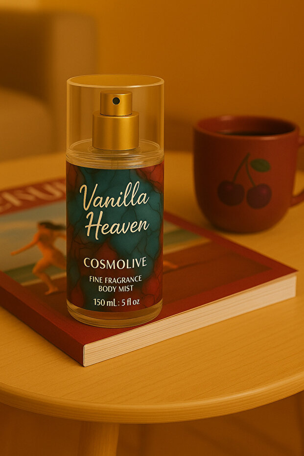 Cosmolive Vücut Spreyi Body Mist | Amber Romance | Vanilla Heaven | Seyahat Boy | Nemlendirici