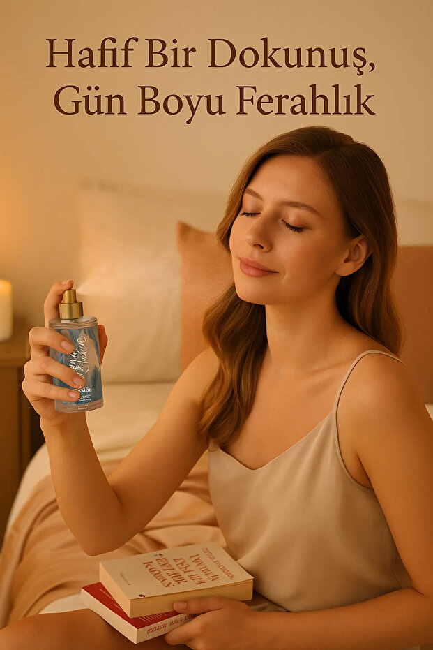 Cosmolive Vücut Spreyi Body Mist | My Way | Stilish Blonde | Seyahat Boy | Kadın | Işıltılı | Nemlendirici