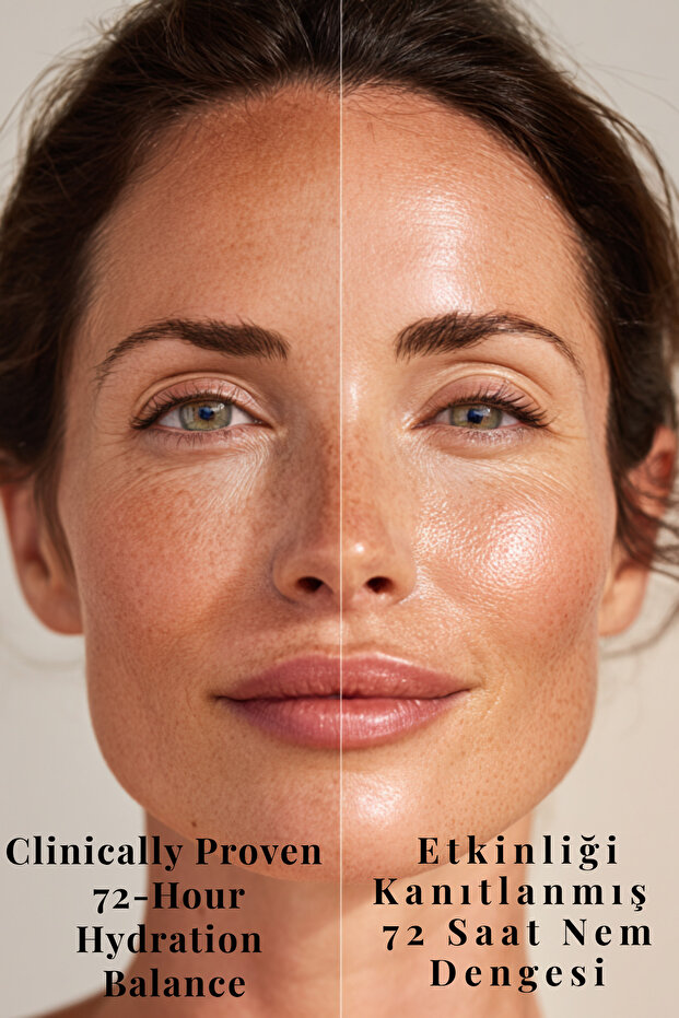 Cosmolive Yüz Kremi | 72 Saat Etkili Nemlendirici | 8d Hyaluronik Asit | Aloe Vera | Tüm Cilt Tipleri Su Bazlı