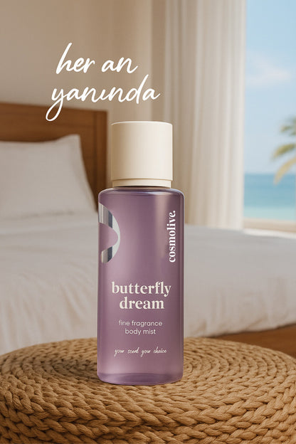Vücut Spreyi Body Mist | Love Spell | Butterfly Dream | Işıltılı | Nemlendirici | Kadın | 250 ml - 7